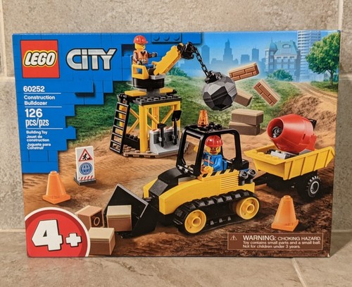 じーじ Lego City 60252 Construction Bulldozer *New Unopened 126 PCS