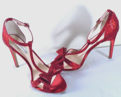 Red evening best sale sandals