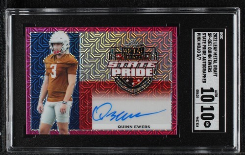 2022 Leaf Metal Draft Quinn Ewers #SP-QE1