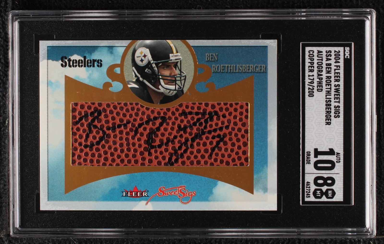 Fleer Sweet Sigs 2004 Ben Roethlisberger #SSA-BR