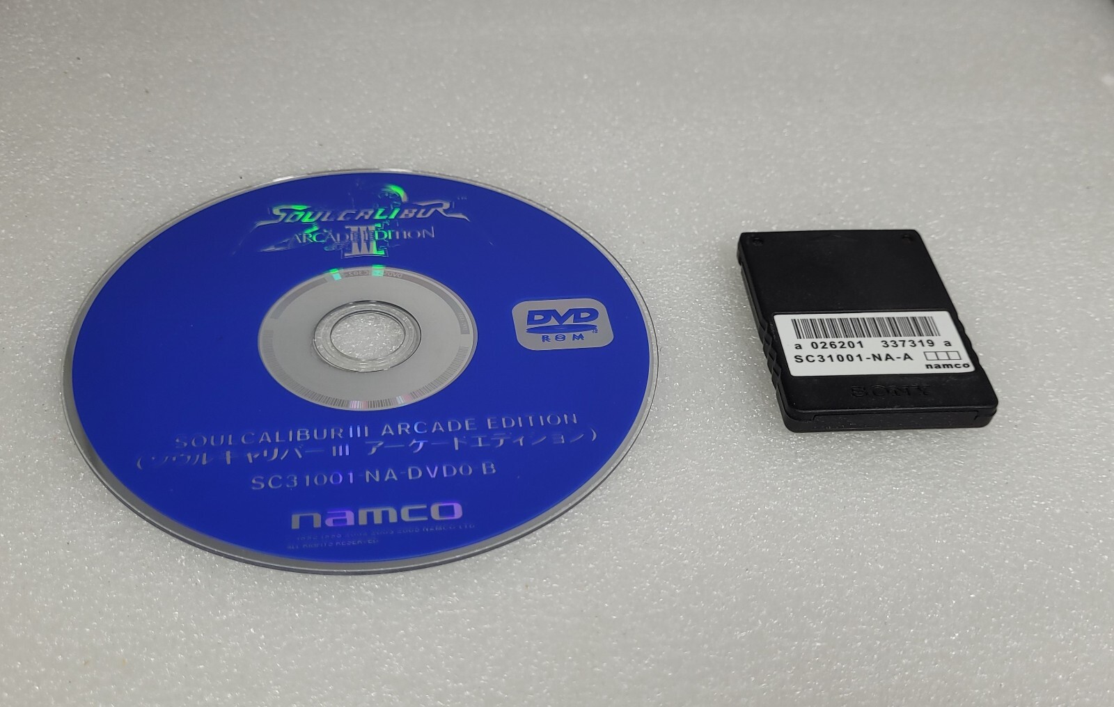 Soul Calibur III Soft kit (Disk & Dongle) Video Arcade Game Soul Calibur III Soft kit (Disk & Dongle) Video Arcade Game