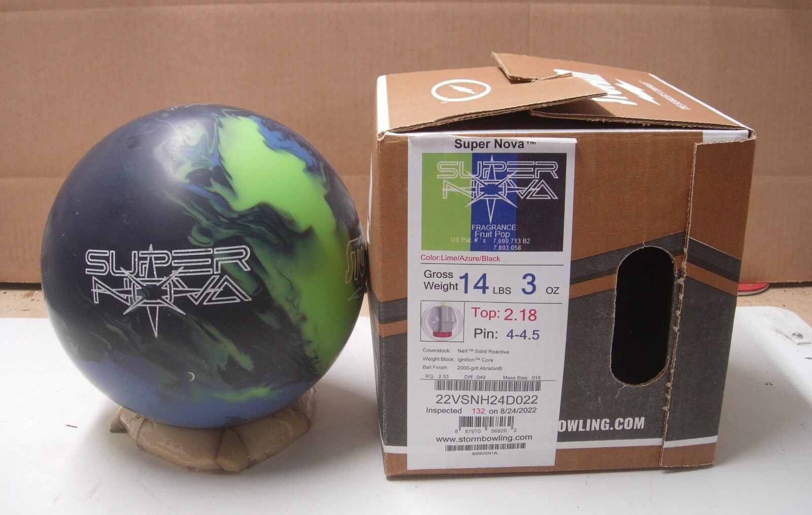 g4 NIB 14lb Storm SUPER NOVA Bowling Ball | eBay