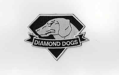 Diamond Dogs Black and White Patch From Metal Gear Solid V