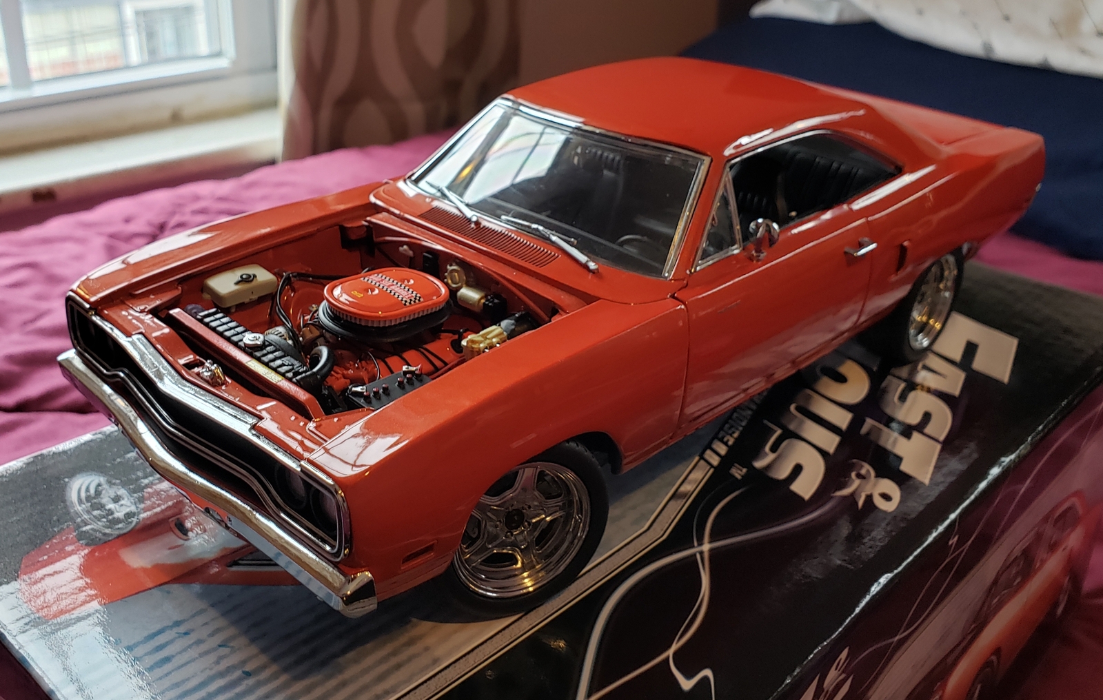 1970 PLYMOUTH ROAD RUNNER ORANGE 440 FAST & FURIOUS CAR GMP