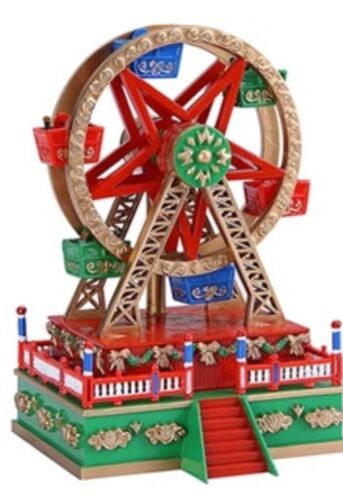 Mr Christmas Double Ferris Wheel Animated Carnival Ride Mr Christmas Double Ferris Wheel Animated Carnival Ride