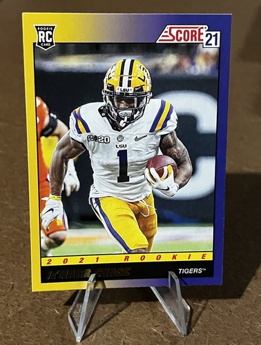 Ja'Marr Chase 2021 Score THROWBACK 1991 ROOKIE GOLD Parallel Ja'Marr Chase 2021 Score THROWBACK 1991 ROOKIE GOLD Parallel