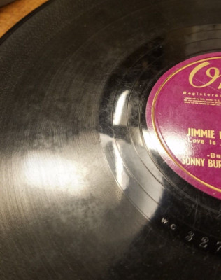 78RPM Okeh 5813 Sonny Burke Jimmie Meets Count (Love Wonderful)/ Blue Sonata, VG