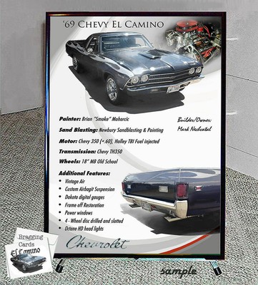 SHOW BOARD Chip Foose Style / Board with Tripod