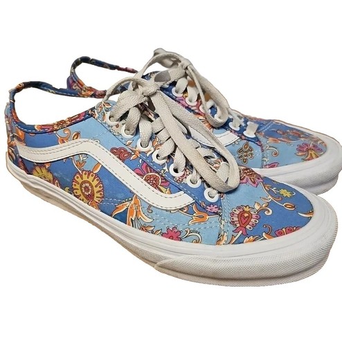 Vans Old Skool Sneakers 8 Liberty Fabric Patchwork Floral