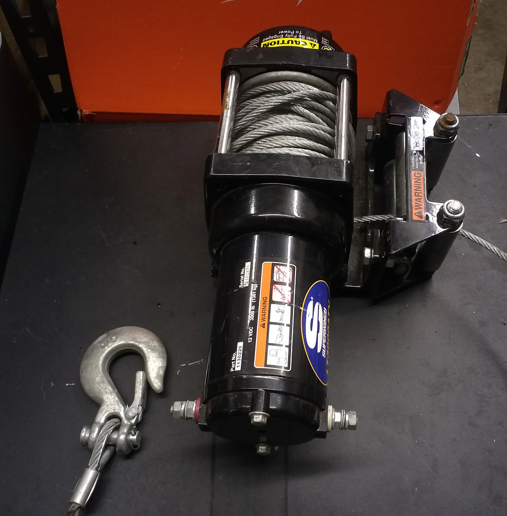 Superwinch LT3000ATV 1130220 Winch *WINCH UNIT ONLY* (No other parts included)