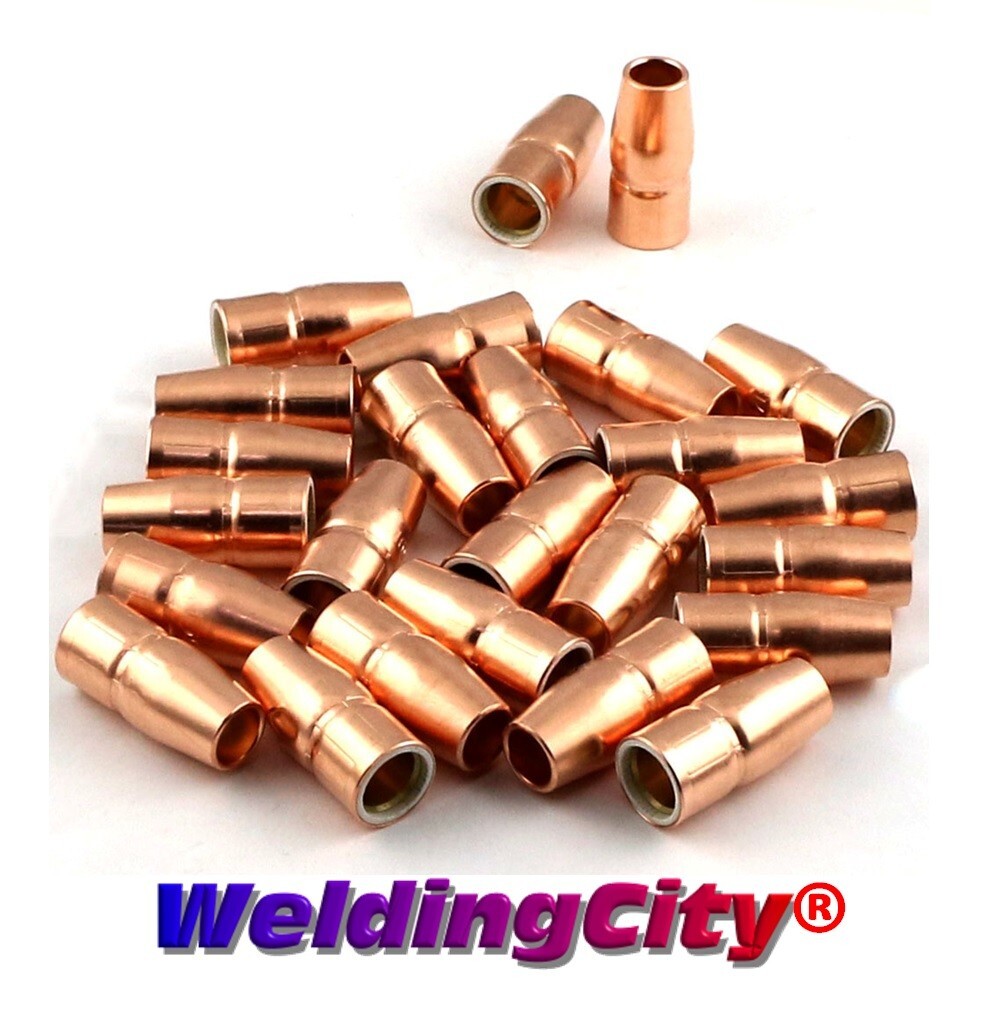 WeldingCity® Gas Nozzle 169715 (Brass) for Miller MIG
