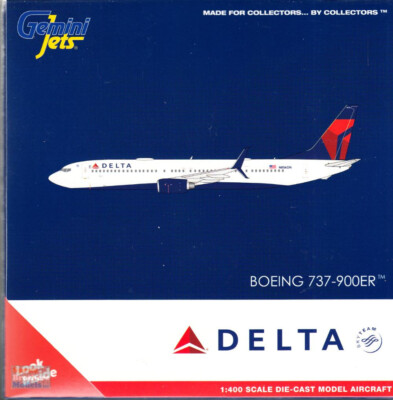 GEMGJ2102 1:400 Gemini Jets Delta Airlines B737-900ER Reg #N856DN