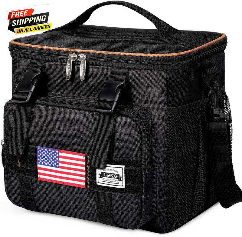 For Men Work Insulated Tactical Lunchbox Heavy Duty Lunch Cooler Bags