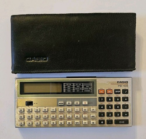 【動作確認済】カシオ ポケコン PB-100 ケース、プログミング本セット $_12.JPG?set_id=880000500F