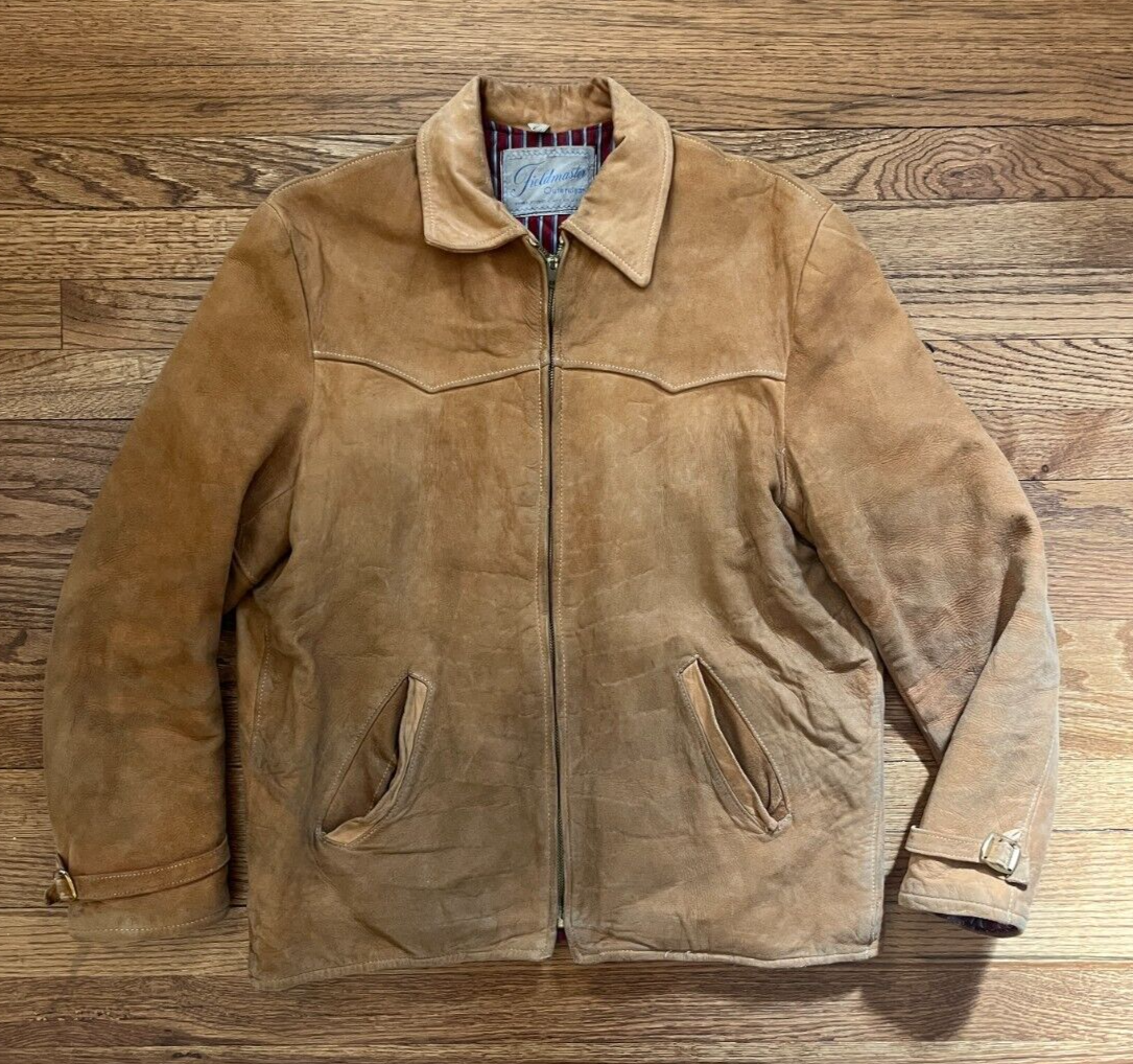 Vintage 60s Sears Roebuck Fieldmaster Deerskin Leather Vintage 60s Sears Roebuck Fieldmaster Deerskin Leather