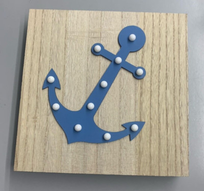 ANCHOR FRAME MODERN COASTAL