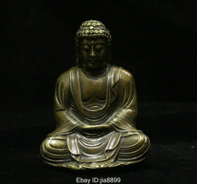 Details about / Old Tibet Buddhism Boxwood wood Carved Sit Amitayus longevity God Goddess Statue