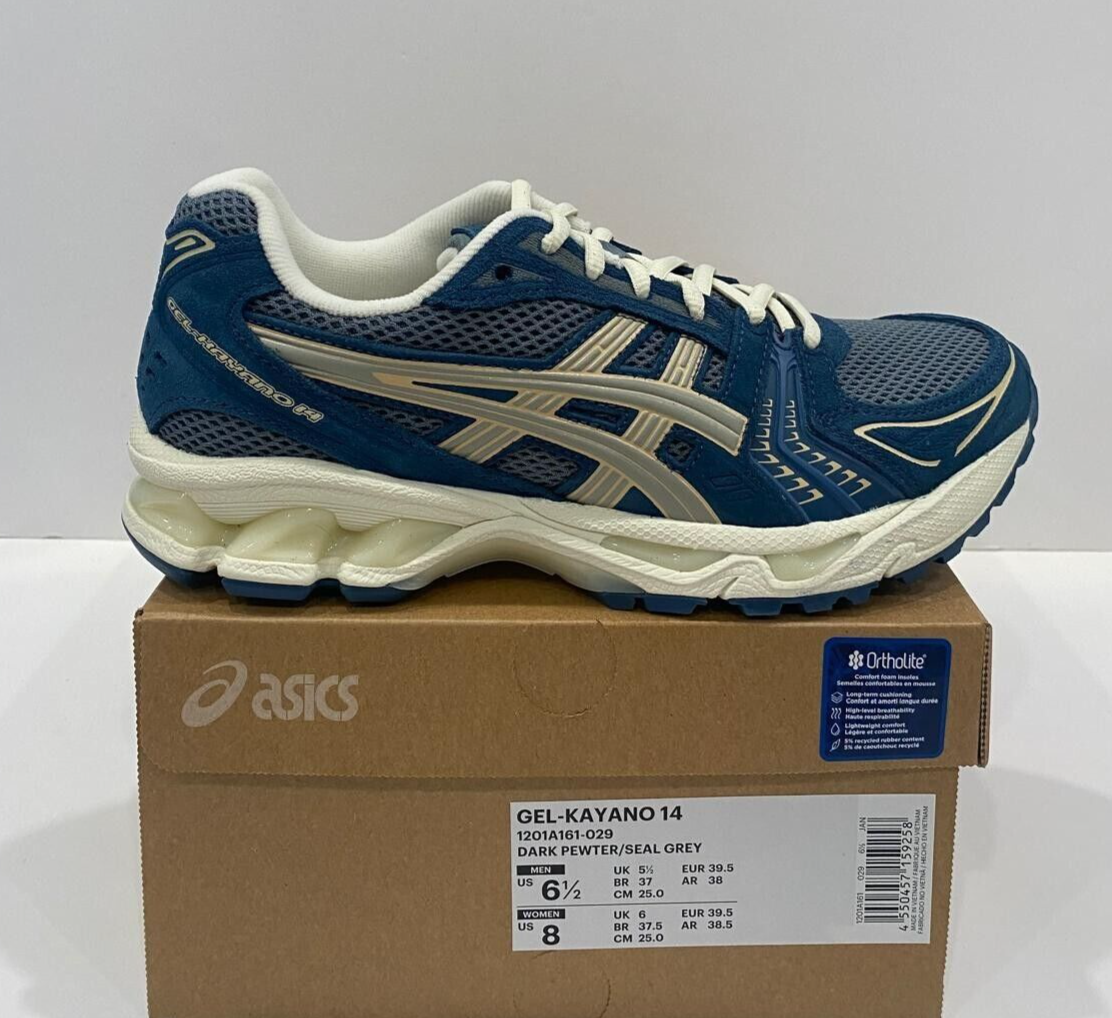 ASICS Gel-Kayano 14 Dark Pewter/Seal Grey 1201A161-029 US ASICS Gel-Kayano 14 Dark Pewter/Seal Grey 1201A161-029 US