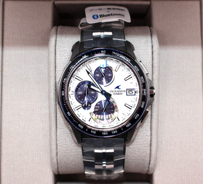 Casio Oceanus Manta OCW-S7000D-7AJF Herrenuhr Funk Solar Bluetooth Titan