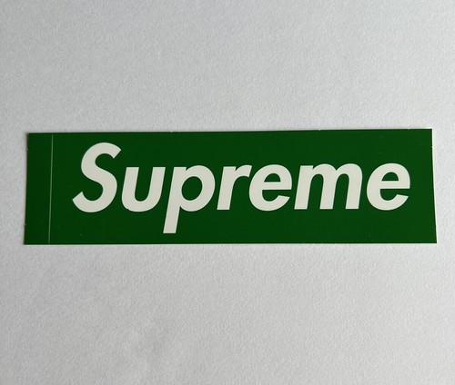 Supreme box logo sticker green 10枚 $_12.JPG?set_id=880000500F