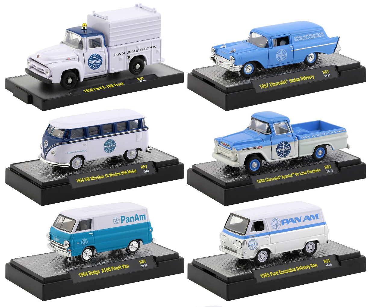 M2 machines PAN AM パンナム 4台 M2 machines PAN AM パンナム 4台 M2 machines PAN AM パンナム