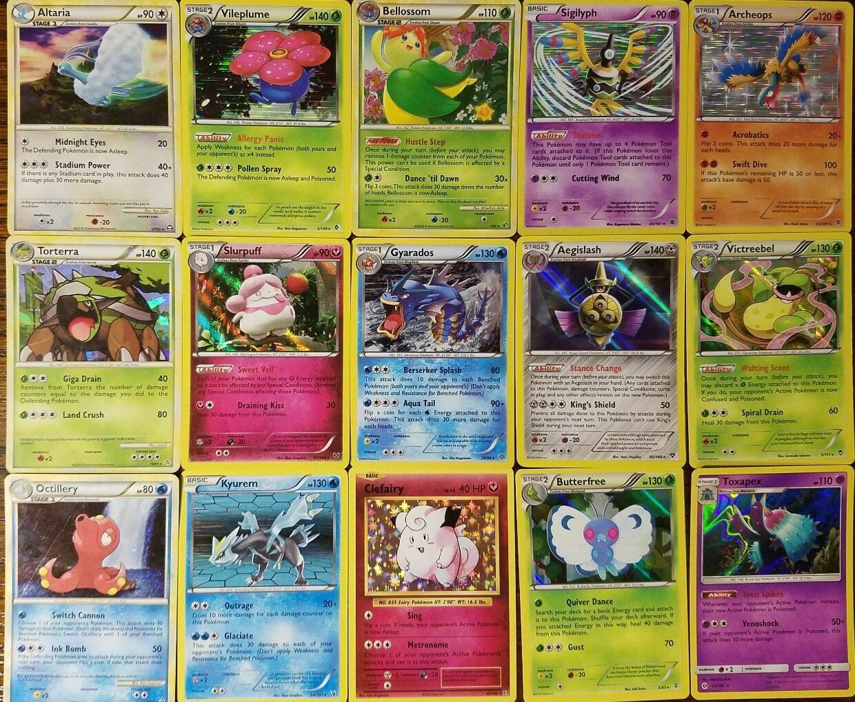 15 Holo Pokemon Cards Pokeman - ABC | eBay 15 Holo Pokemon Cards Pokeman - ABC | eBay