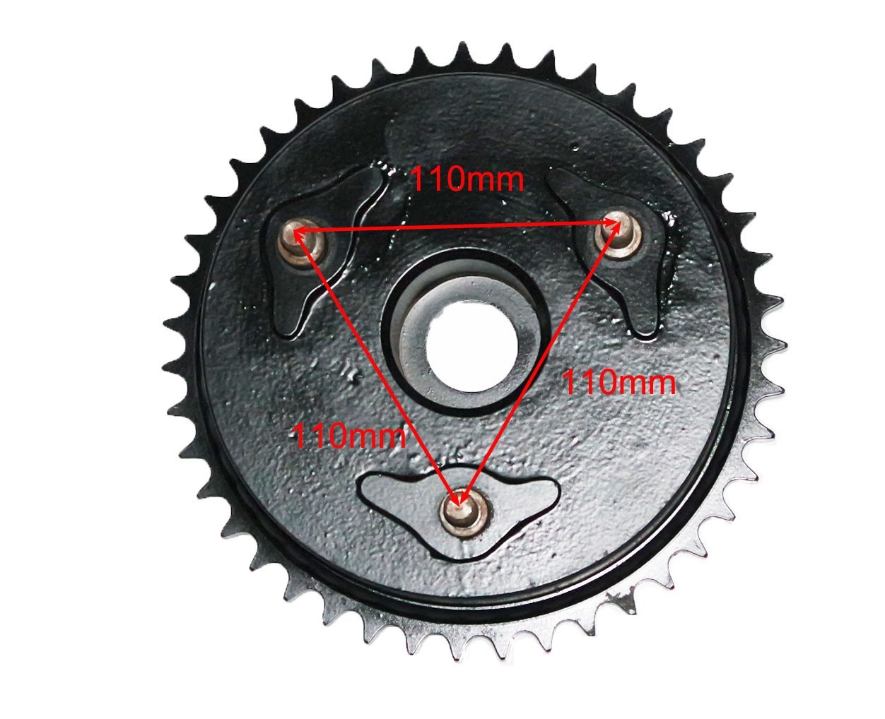 For Norton Dominator Rear Wheel Brake Drum Sprocket 43 Teeth Cogs 