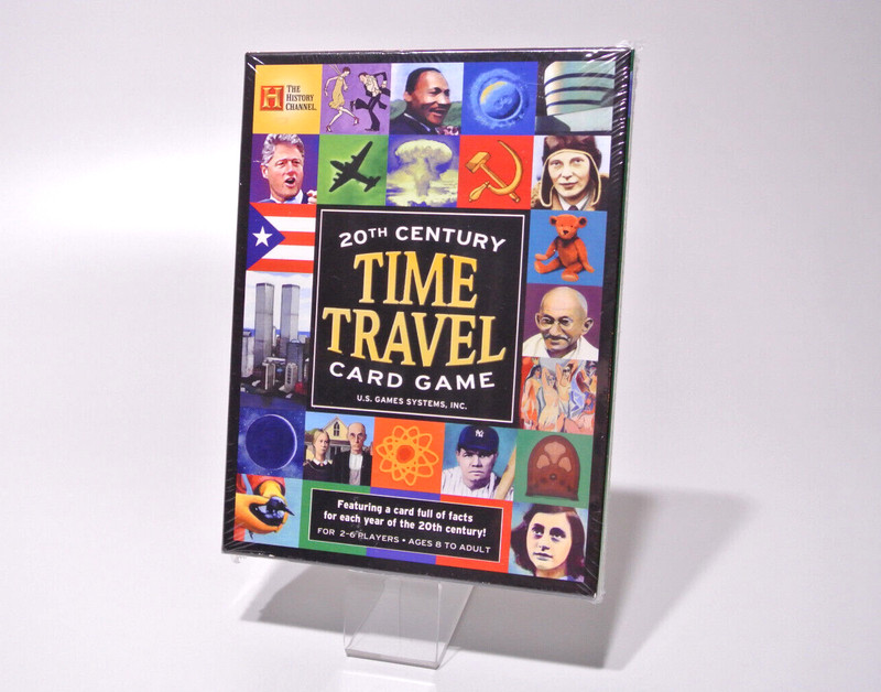 20th Century Time Travel Card Game (2003) Board Game Board Game Guys