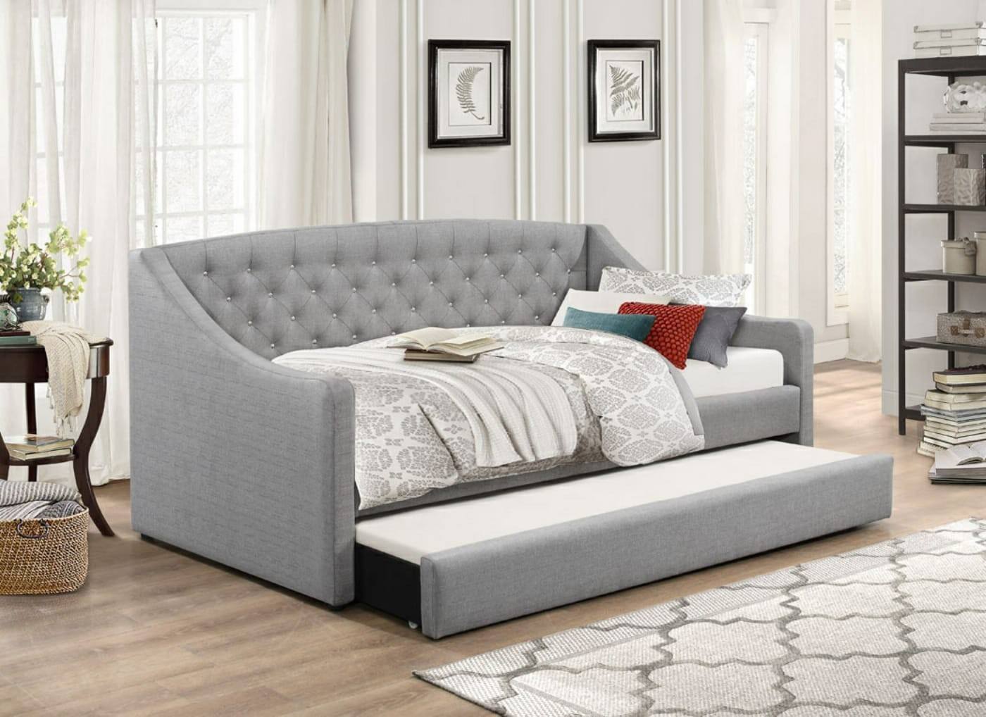 day bed with mattress and storage