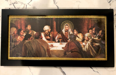 Cuadro / imagen de la Ultima Cena 11x14 
