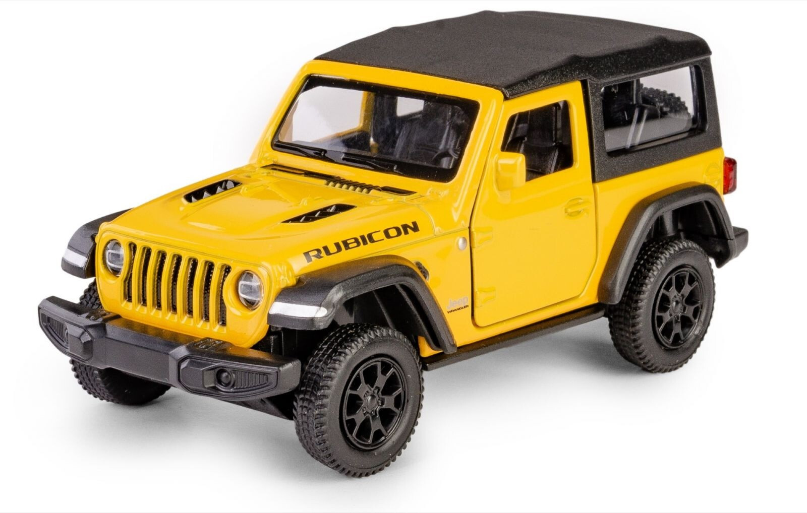 RMZ City 2021 Jeep Wrangler Rubicon 2rd Yellow 1:32 Scale 5