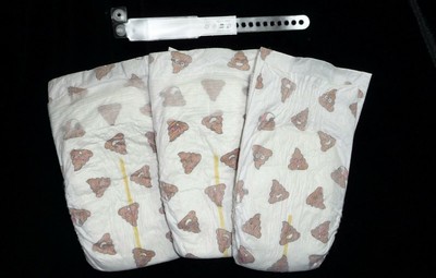 Reborn Baby pacifier with a pocket Bg fake, bottle,diapers,doll, preemie,monkey