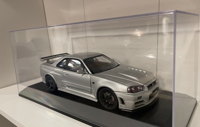 Autoart 1 18 Nissan Nismo R34 Gt R Z Tune Silver Diecast Top