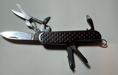 Swiss Style Silver Chrome Multi Function Pocket Knife Rent A Santa