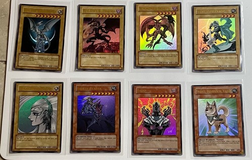 Yu-GI-Oh! Rare English Yugioh 10th anniversary full set YAP-1 to YAP-8 cards Yu-GI-Oh! Rare English Yugioh 10th anniversary full set YAP-1 to YAP-8 cards