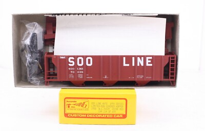 HO Con-Cor Accurate Finishing Soo Line PS Covered Hopper #70039 Soo Line H&TS