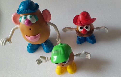 こちらの 4本セットは、potatohead でございます ! Playskool Vintage Mr. Potato Head 1992 Hasbro 2250 W