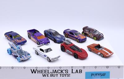 Lot of 9 Sports Cars/Race Cars 1990s-2010s Hot Wheels