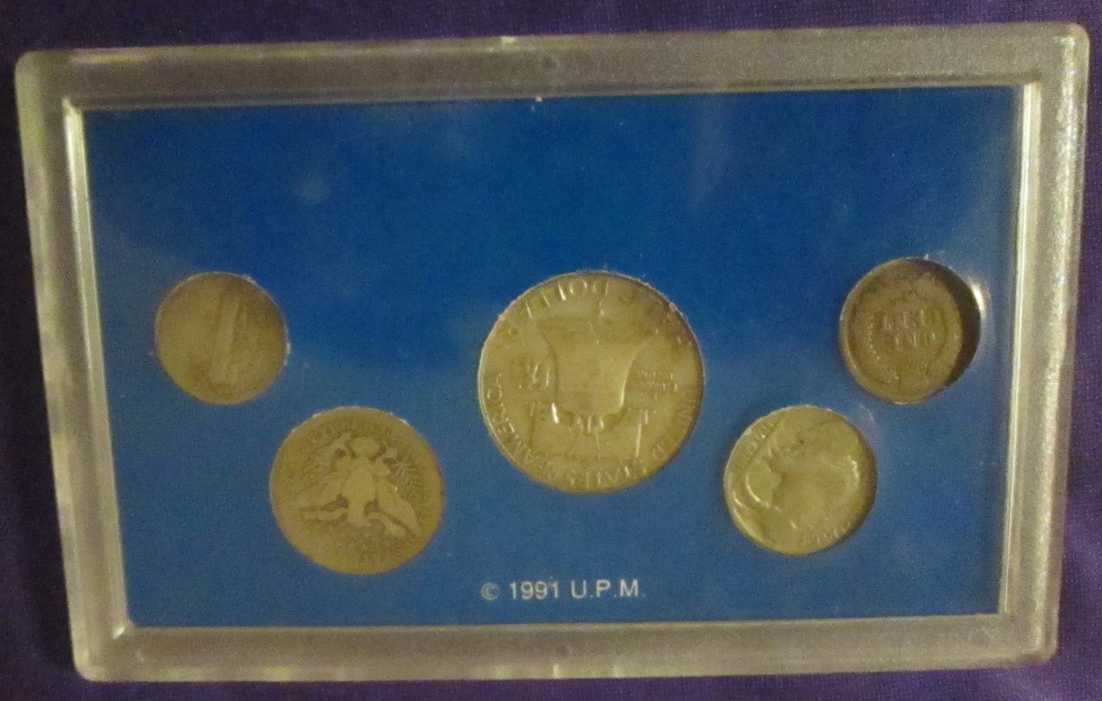 1936 A YEAR TO REMEMBER COIN COLLECTION  IN ORIGINAL BOX