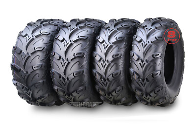 16-19 Hisun FORGE 250 400 500 700 TACTIC 400 Tire 25X8X12 25X10X12 8PR Mud Sling
