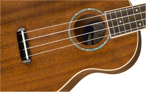 Fender Zuma Concert Size All Mahogany Ukulele Model #0965063021 - NEW