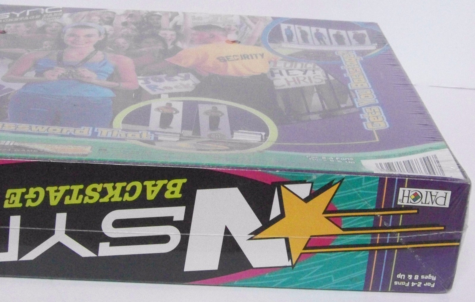 Nsync Backstage Pass Board Game by Patch 90s Boy Band Justin Timberlake 2000 NEW