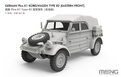 MENG VS-016 1/35 GERMAN Pkw.KI KÜBELWAGEN TYPE 82 (EASTERN FRONT)
