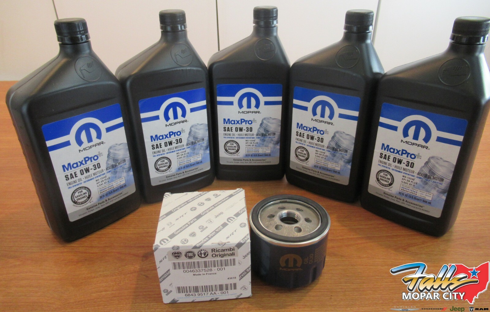 20192021 Jeep Renegade 1.3L Engine 0W30 Synthetic Oil & Filter Kit
