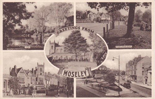 Birmingham, Staffordshire Postcard