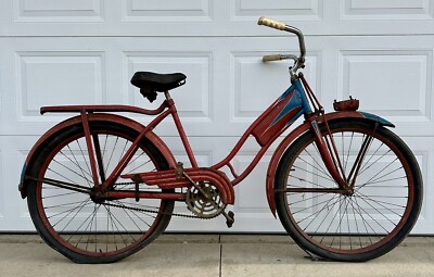 *** VINTAGE 1930'S 1940'S ?? HIAWATHA BICYCLE, OLD ANTIQUE BIKE ***