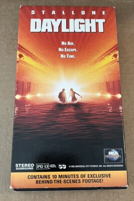 Daylight VHS Video Tape Sylvester Stallone Retro Movie