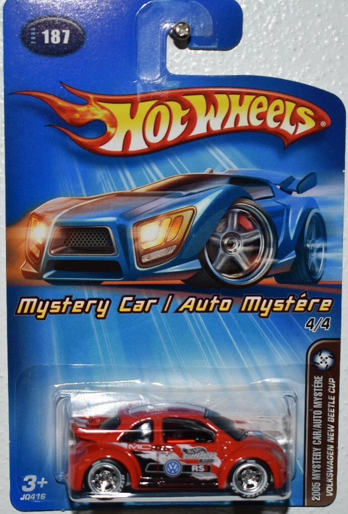 Hot Wheels 2005 mystery car vw beetle cup collector # 187