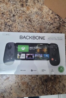 Backbone One BB02BXW Lightning Mobile Gaming Controller for iPhone Black 