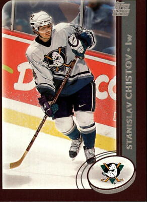 2002-03 Topps #340 Stanislav Chistov Rookie Hockey Card . rookie card picture